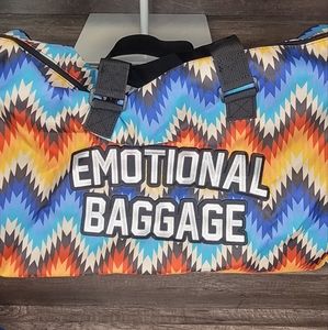 Emotional baggage duffle bag